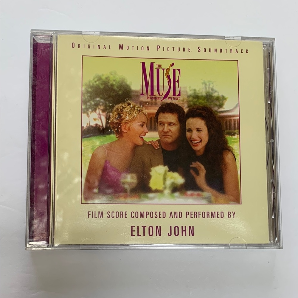 White and Pink Soundtrack CD with Elton John